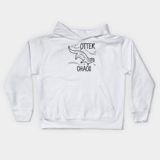 Otter Chaos Kids Hoodie